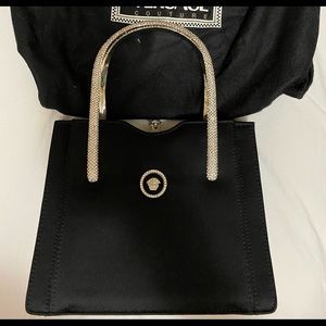 Gianni Versace authentic satin handbag